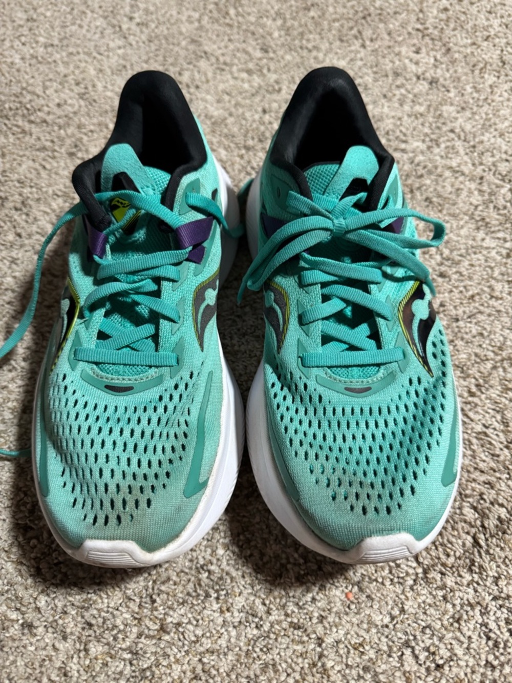 Saucony Ride 15 size 7.5 Women's Mint Running Sneakers